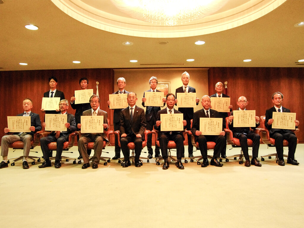 令和4年度広島県優良建設業者及び優秀技術者表彰